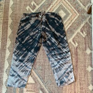 Hard Tail gently worn linen drawstring pants